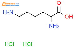 L-赖氨酸盐二盐酸盐结构式图片|657-26-1结构式图片