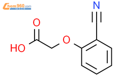 (2-氰基苯氧基)-乙酸结构式图片|6574-95-4结构式图片