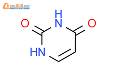 尿嘧啶结构式图片|66-22-8结构式图片