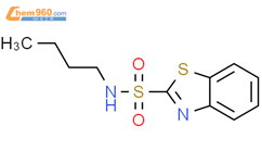 2-Benzothiazolesulfonamide, N-butyl-结构式图片|66003-71-2结构式图片