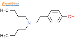 4-[2-(dibutylamino)ethyl]phenol;hydrochloride结构式图片|6629-63-6结构式图片