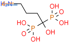 阿仑膦酸结构式图片|66376-36-1结构式图片