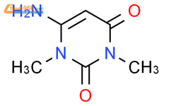 6-氨基-1,3-二甲基尿嘧啶结构式图片|6642-31-5结构式图片