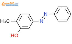 Phenol, 2-methyl-5-(phenylazo)-结构式图片|66596-84-7结构式图片