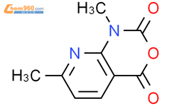 1,7-二甲基-1H-吡啶并[2,3-d][1,3]噁嗪-2,4-二酮结构式图片|66690-78-6结构式图片