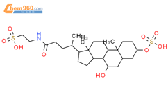 Taurochenodeoxycholate-3-sulfate结构式图片|67030-59-5结构式图片