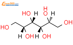 L-山梨糖醇结构式图片|6706-59-8结构式图片