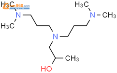 双(3-二甲胺基丙基)胺基异丙醇结构式图片|67151-63-7结构式图片