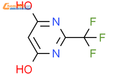 2-三氟甲基-4,6-二羟基嘧啶结构式图片|672-47-9结构式图片