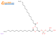 1,2-十四酰磷脂酰甘油钠盐结构式图片|67232-80-8结构式图片