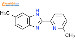 6-methyl-2-(6-methylpyridin-2-yl)-1H-benzimidazole结构式图片|67273-47-6结构式图片