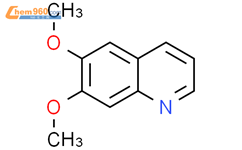 6,7-二甲氧基喹啉结构式图片|67278-27-7结构式图片