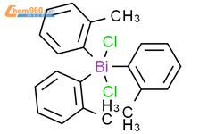 三邻甲苯基二氯化铋结构式图片|6729-60-8结构式图片