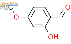 2-羟基-4-甲氧基苯甲醛结构式图片|673-22-3结构式图片