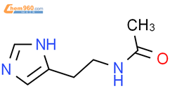 N-ω-乙酰基组胺结构式图片|673-49-4结构式图片