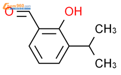 2-羟基-3-异丙基苯甲醛结构式图片|67372-96-7结构式图片
