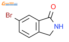6-溴-异吲哚啉-1-酮结构式图片|675109-26-9结构式图片