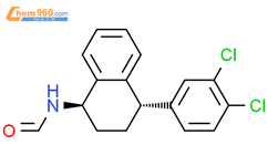 (1R,4S)-N-[4-(3,4-dichlorophenyl)-1,2,3,4-tetrahydro-naphthalen-1-yl]-formamide结构式图片|675126-11-1结构式图片