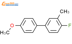 1-fluoro-4-(4-methoxyphenyl)-2-methylbenzene结构式图片|67531-80-0结构式图片