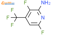 2-氨基-3,6-二氟-4-(三氟甲基)吡啶结构式图片|675602-89-8结构式图片