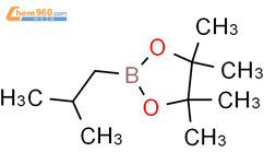 异丁基硼酸频那醇酯结构式图片|67562-20-3结构式图片