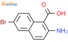 2-amino-6-bromo-[1]naphthoic acid结构式图片|677291-27-9结构式图片