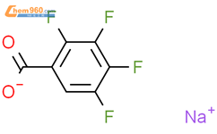 2,3,4,5-四氟苯甲酸钠盐结构式图片|67852-79-3结构式图片