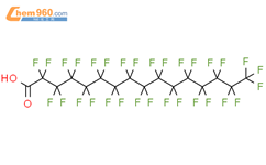 全氟十六酸结构式图片|67905-19-5结构式图片