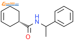 (1R)环己-3-烯羧酸(1S)-1-苯基乙胺结构式图片|67976-81-2结构式图片
