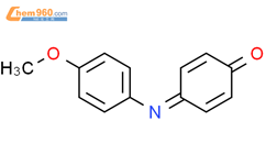 2,5-Cyclohexadien-1-one, 4-[(4-methoxyphenyl)imino]-结构式图片|67979-39-9结构式图片