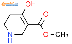 4-羟基-1,2,5,6-四氢吡啶-3-羧酸甲酯结构式图片|679841-12-4结构式图片