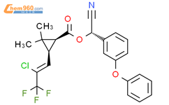 氟氯氰菊酯结构式图片|68085-85-8结构式图片