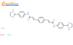 4′,4′′-双-2-咪唑啉-2-基 对苯二丙烯酰苯胺二盐酸盐