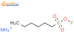 ammonium perfluorohexane-1-sulphonate结构式图片|68259-08-5结构式图片