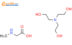 椰油脂酰基肌氨酸TEA盐结构式图片|68411-96-1结构式图片