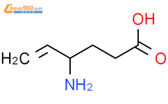 氨己烯酸结构式图片|68506-86-5结构式图片