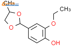 乙基香兰素丙二醇缩醛结构式图片|68527-76-4结构式图片