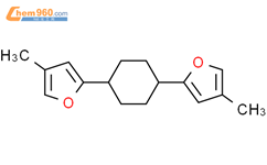 Furan, 2,2'-(1,4-cyclohexanediyl)bis[4-methyl-结构式图片|68769-11-9结构式图片