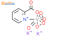 钾二超氧(吡啶-2-羧基)氧代钒酸盐结构式图片|68782-46-7结构式图片