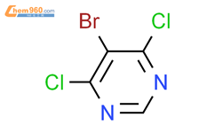 5-溴-4,6-二氯嘧啶结构式图片|68797-61-5结构式图片