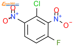1-氟-3-氯-2,4-二硝基苯结构式图片|68883-03-4结构式图片