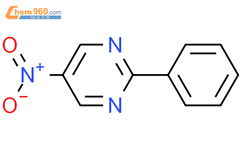 5-硝基-2-苯基嘧啶结构式图片|68906-00-3结构式图片