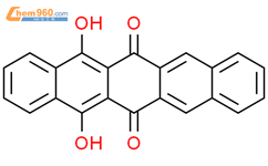 5,14-二羟基-6,13-并五苯二酮结构式图片|68970-90-1结构式图片