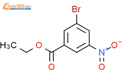 3-溴-5-硝基苯甲酸乙酯结构式图片|690260-94-7结构式图片