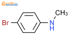 N-甲基-4-溴苯胺结构式图片|6911-87-1结构式图片