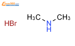 二甲基溴化氨结构式图片|6912-12-5结构式图片