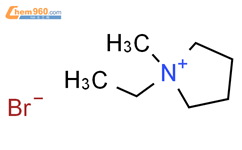 1-甲基-1-乙基溴化吡咯烷结构式图片|69227-51-6结构式图片