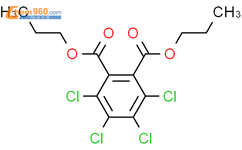 二丙基四氯邻苯二甲酸酯结构式图片|6928-67-2结构式图片