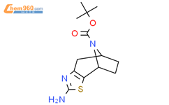 叔丁基-2-氨基-5,6,7,8-四氢- 4H-5,8-对氨基环庚酯[d]噻唑-9-羧酸酯结构式图片|693267-71-9结构式图片