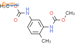 4-甲基苯-1,3-二氨基甲酸二甲酯结构式图片|6935-99-5结构式图片